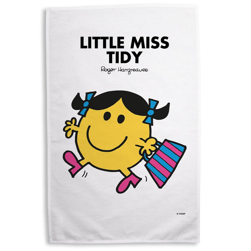 Little Miss Tidy Tea Towel