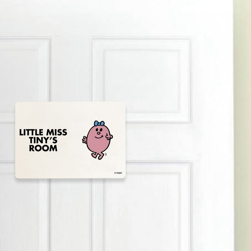 Little Miss Tiny Door Plaque (Lifestyle)