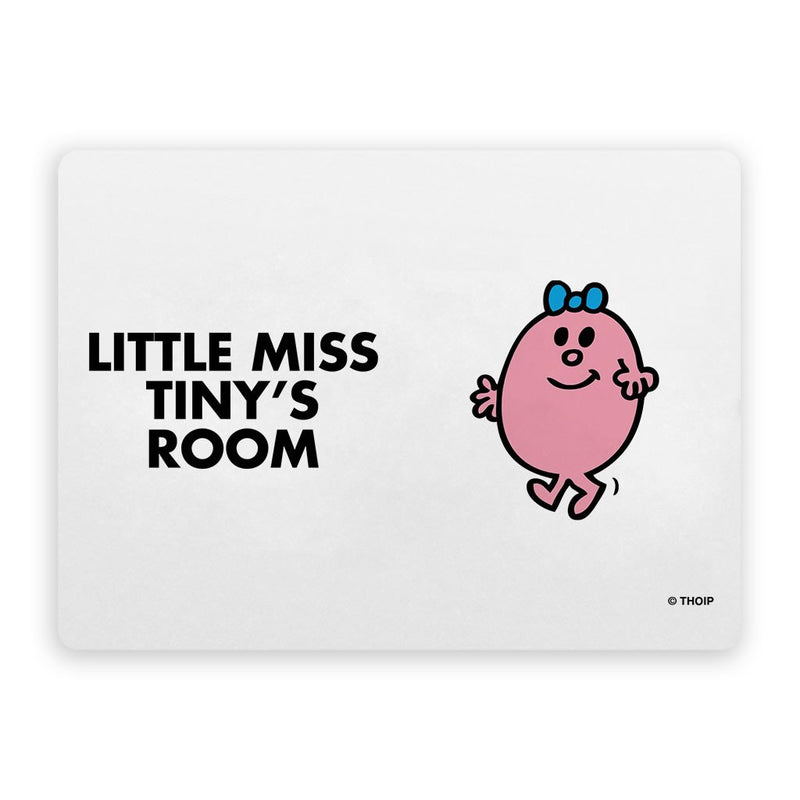 Little Miss Tiny Door Plaque