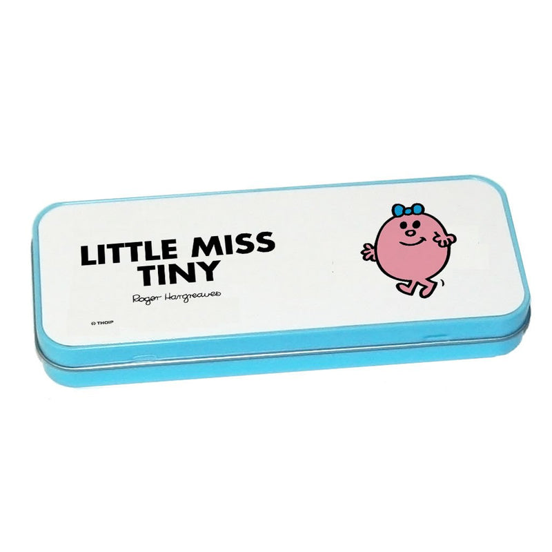 Little Miss Tiny Pencil Case Tin (Blue)
