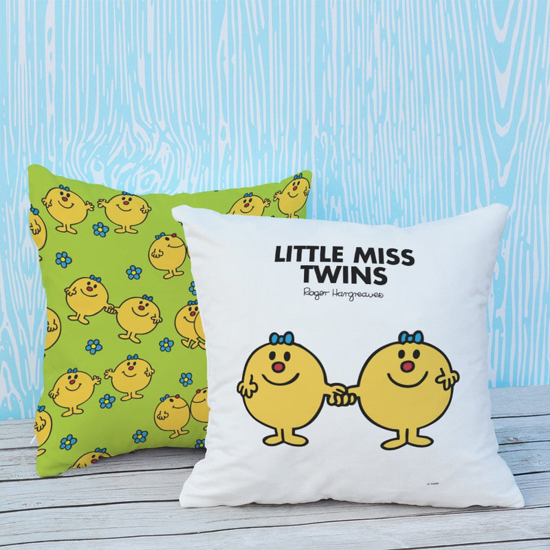 Little Miss Twins Micro Fibre Cushion (Lifestyle)