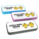 Little Miss Twins Pencil Case Tin