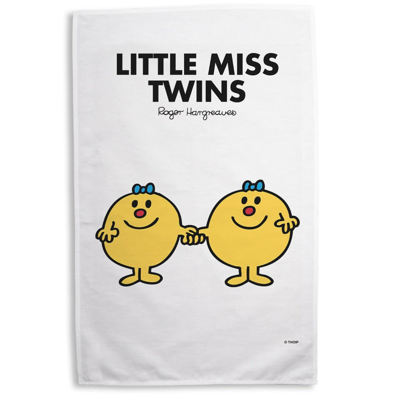Little Miss Twins Tea Towel