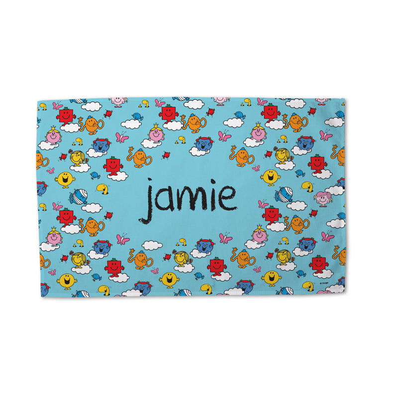 Mr. Men and Little Miss - Clouds Baby Blanket