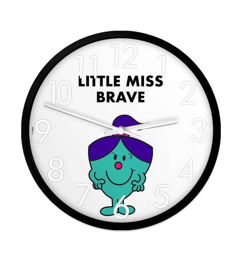 Little Miss Brave Clock