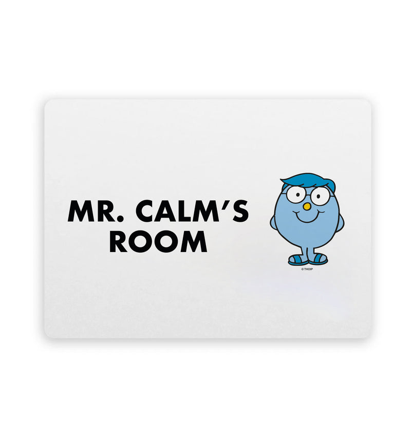 Mr Calm Door Plaque