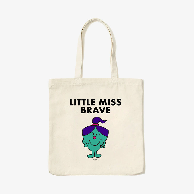 Little Miss Brave Long Handled Tote Bag
