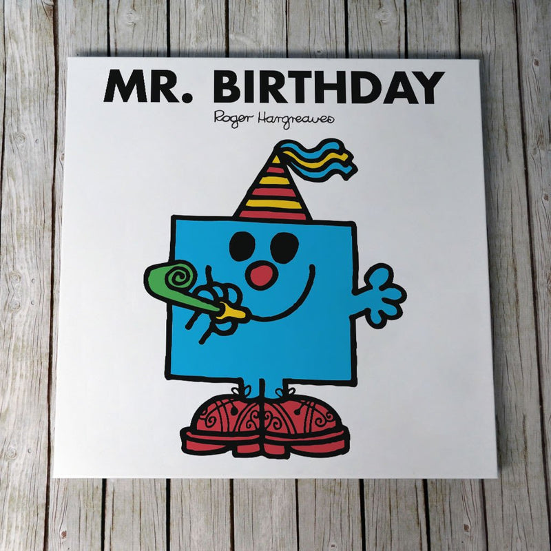 Mr. Birthday Canvas (Lifestyle)