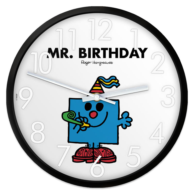 Mr. Birthday Personalised Clock