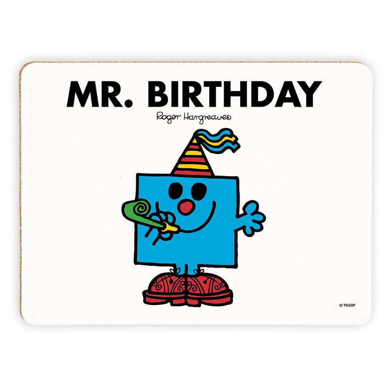 Mr. Birthday Cork Placemat