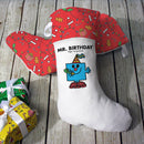 Mr. Birthday Christmas Stocking (Lifestyle)