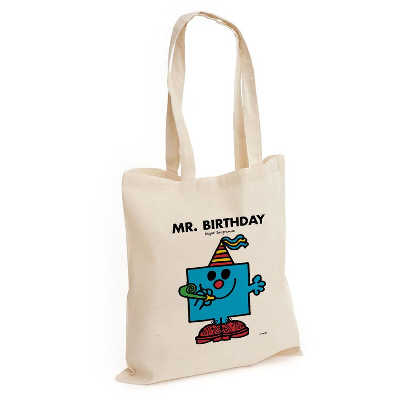 Mr. Birthday Long Handled Tote Bag