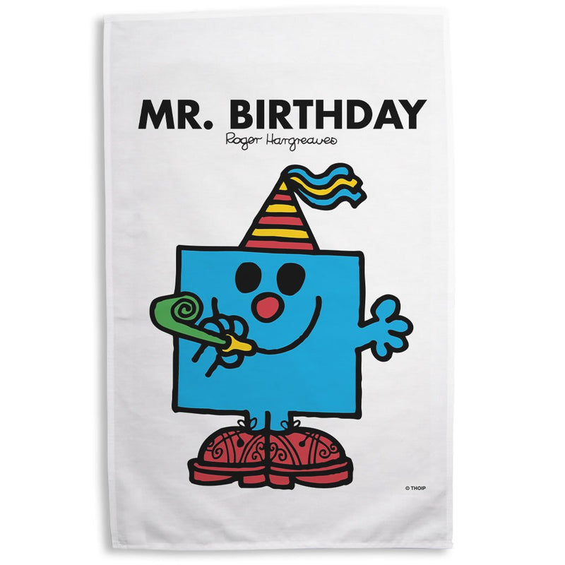 Mr. Birthday Tea Towel