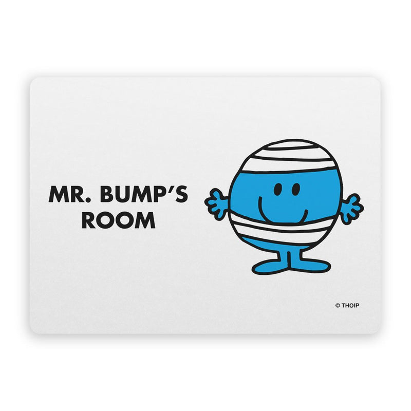 Mr. Bump Door Plaque
