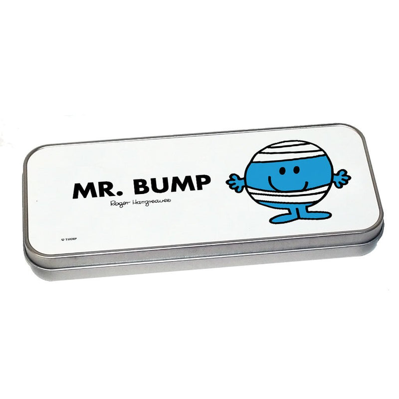 Mr. Bump Pencil Case Tin (Silver)