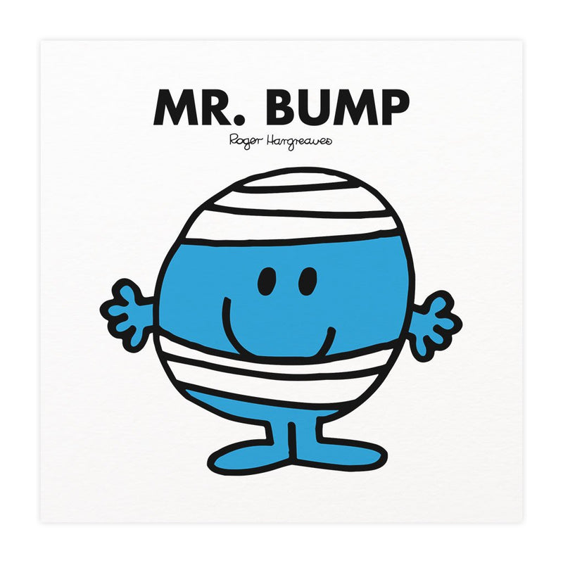 Mr. Bump Mounted Art Print