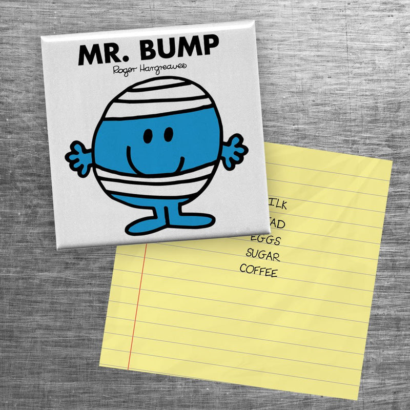 Mr. Bump Square Magnet (Lifestyle)