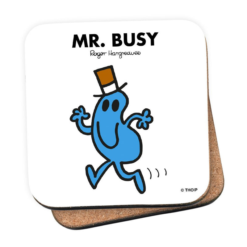 Mr. Busy Cork Coaster