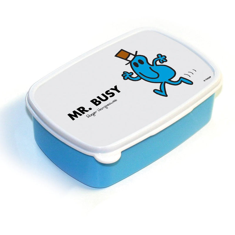 Mr. Busy Lunchbox (Blue)