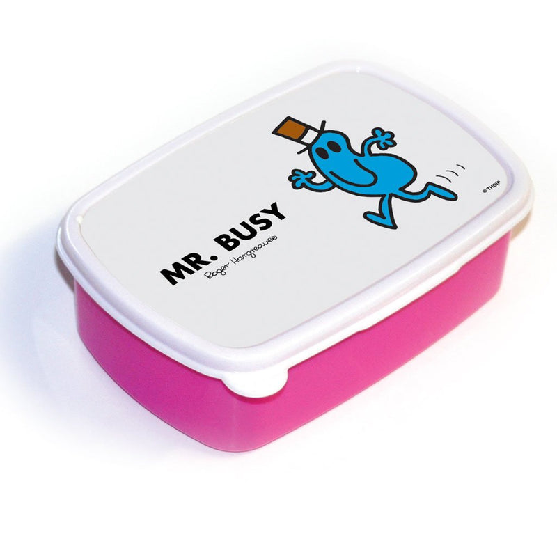 Mr. Busy Lunchbox (Pink)