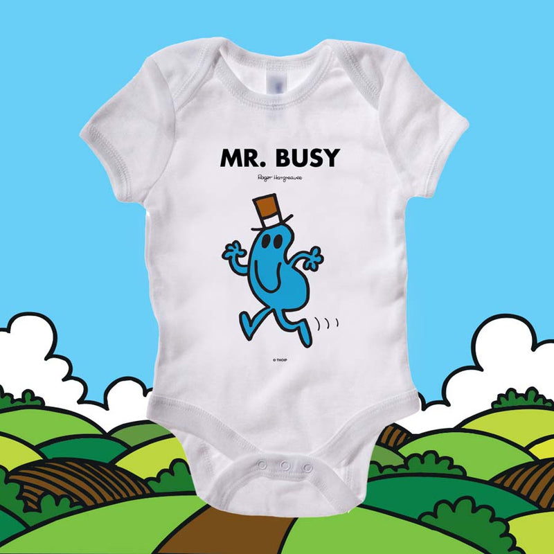 Mr Busy Baby Grow