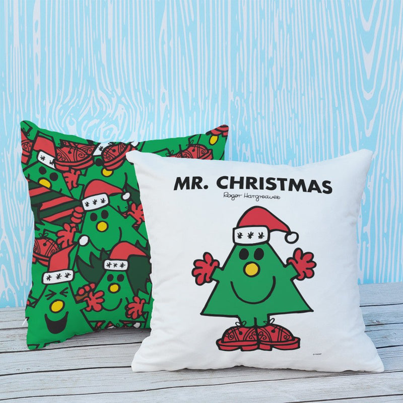 Mr. Christmas Micro Fibre Cushion (Lifestyle)
