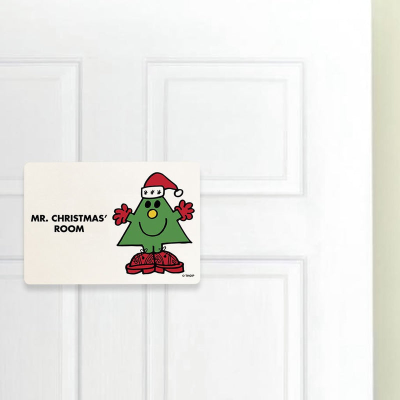 Mr. Christmas Door Plaque (Lifestyle)