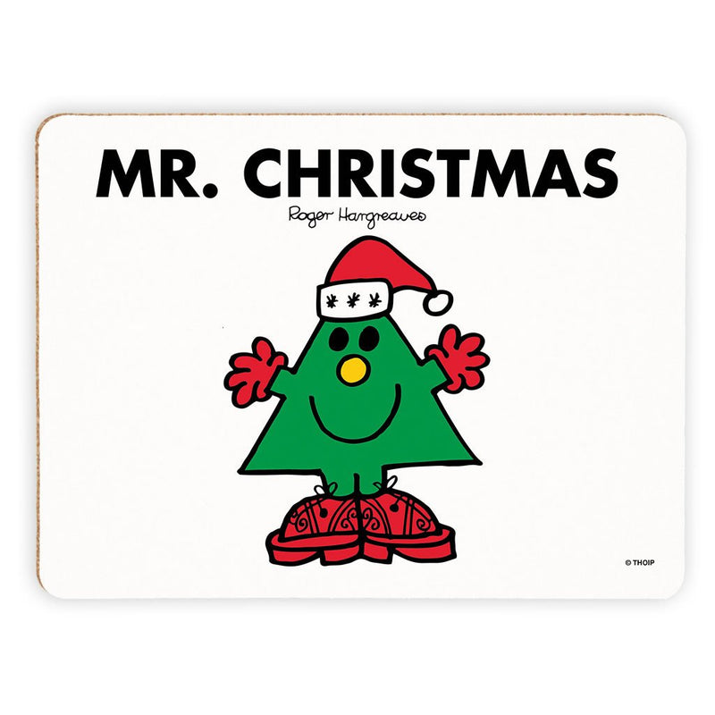 Mr. Christmas Cork Placemat
