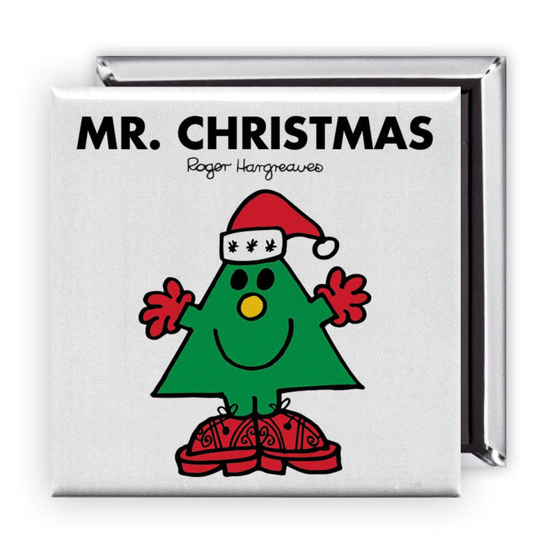 Mr. Christmas Square Magnet