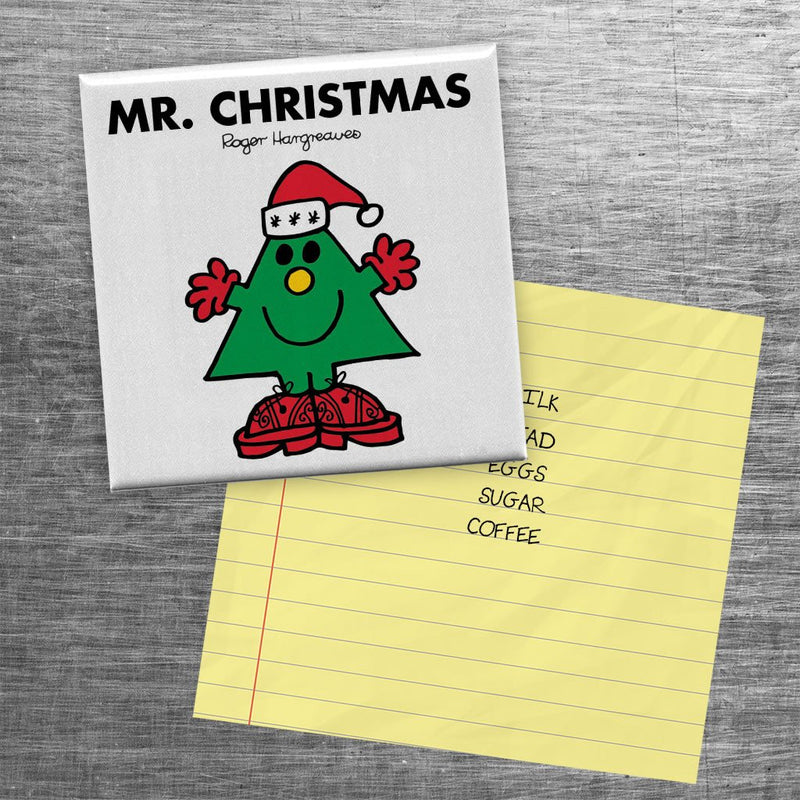 Mr. Christmas Square Magnet (Lifestyle)