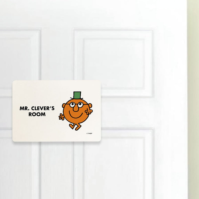 Mr. Clever Door Plaque (Lifestyle)