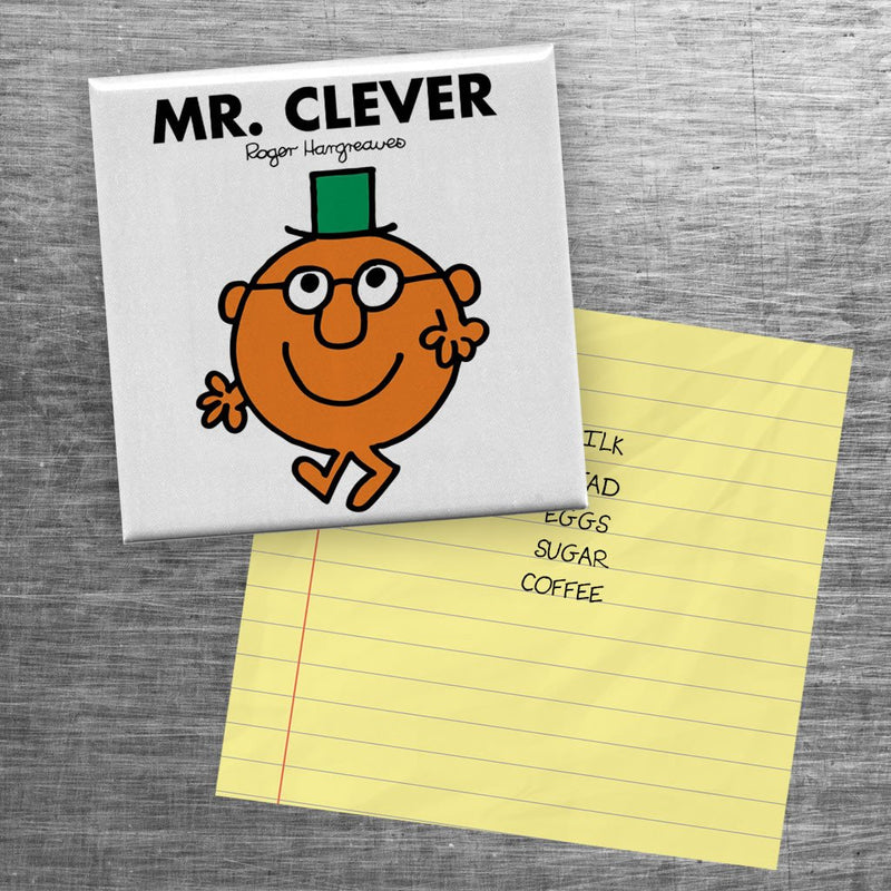 Mr. Clever Square Magnet (Lifestyle)