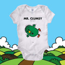 Mr Clumsy Baby Grow