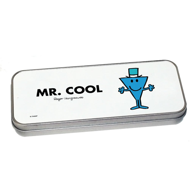 Mr. Cool Pencil Case Tin (Silver)