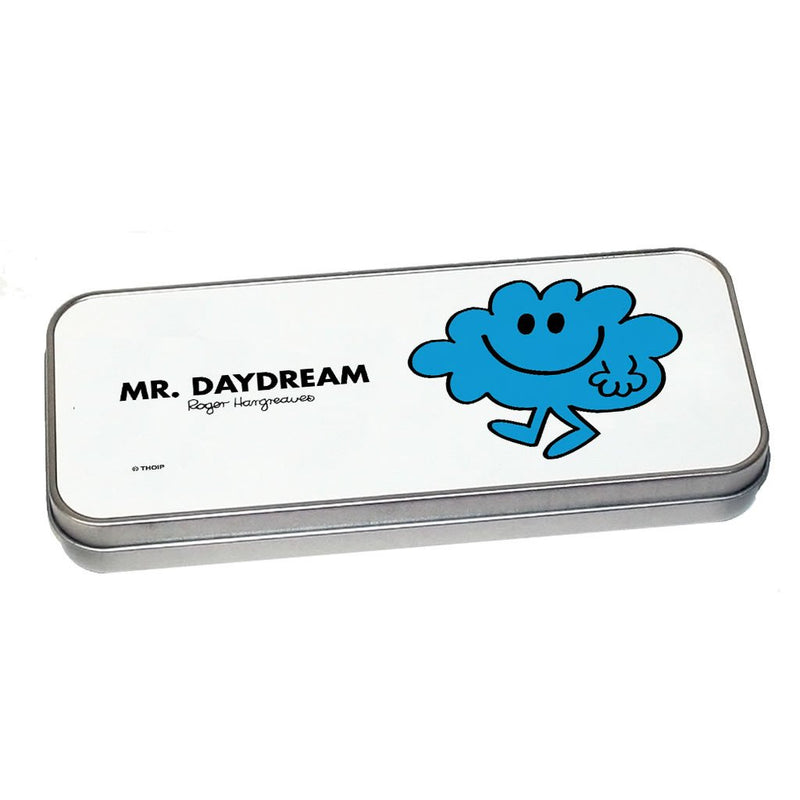 Mr. Daydream Pencil Case Tin (Silver)