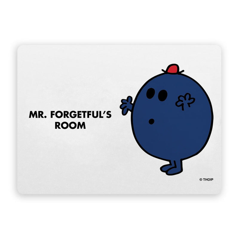 Mr. Forgetful Door Plaque