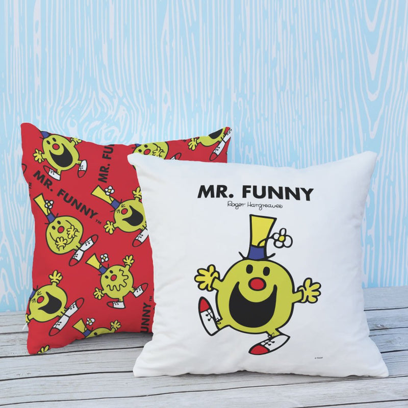 Mr. Funny Micro Fibre Cushion (Lifestyle)
