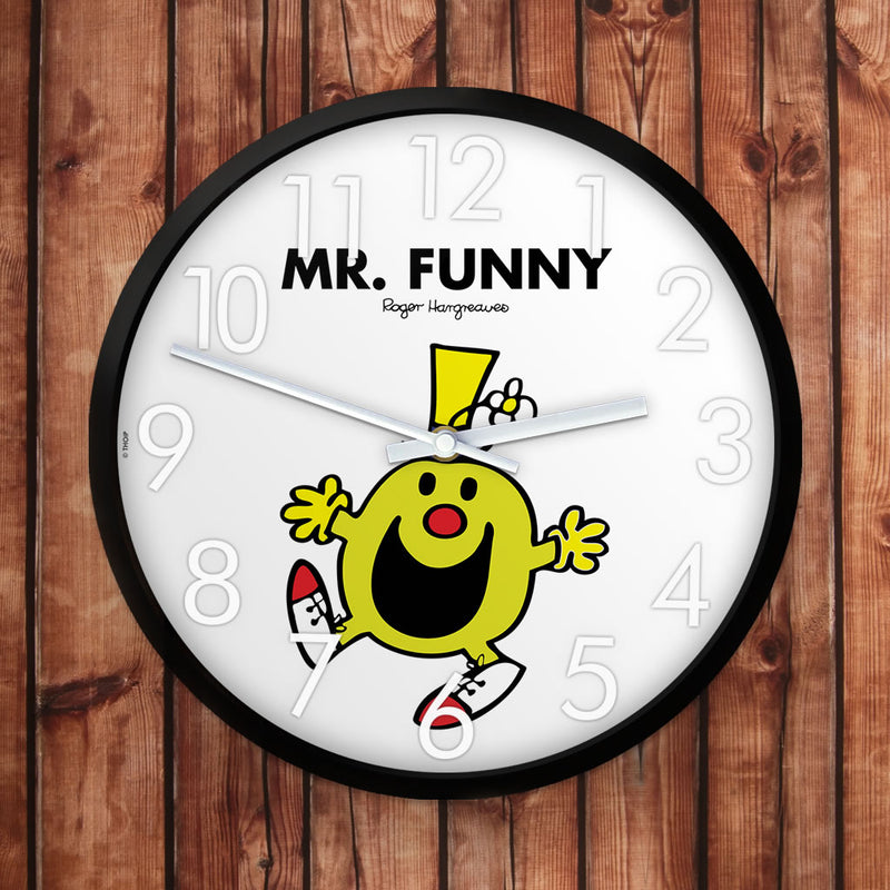 Mr. Funny Personalised Clock (Lifestyle)