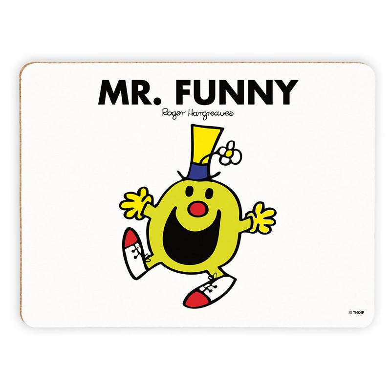 Mr. Funny Cork Placemat