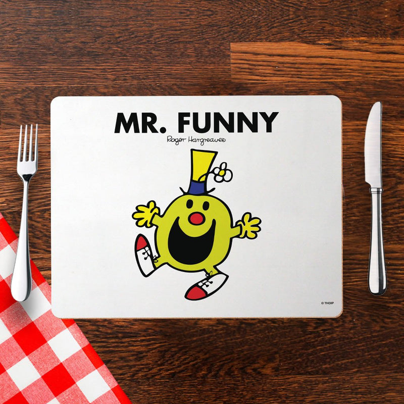 Mr. Funny Cork Placemat (Lifestyle)