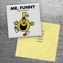 Mr. Funny Square Magnet (Lifestyle)