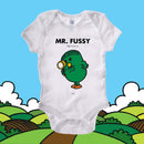 Mr Fussy Baby Grow
