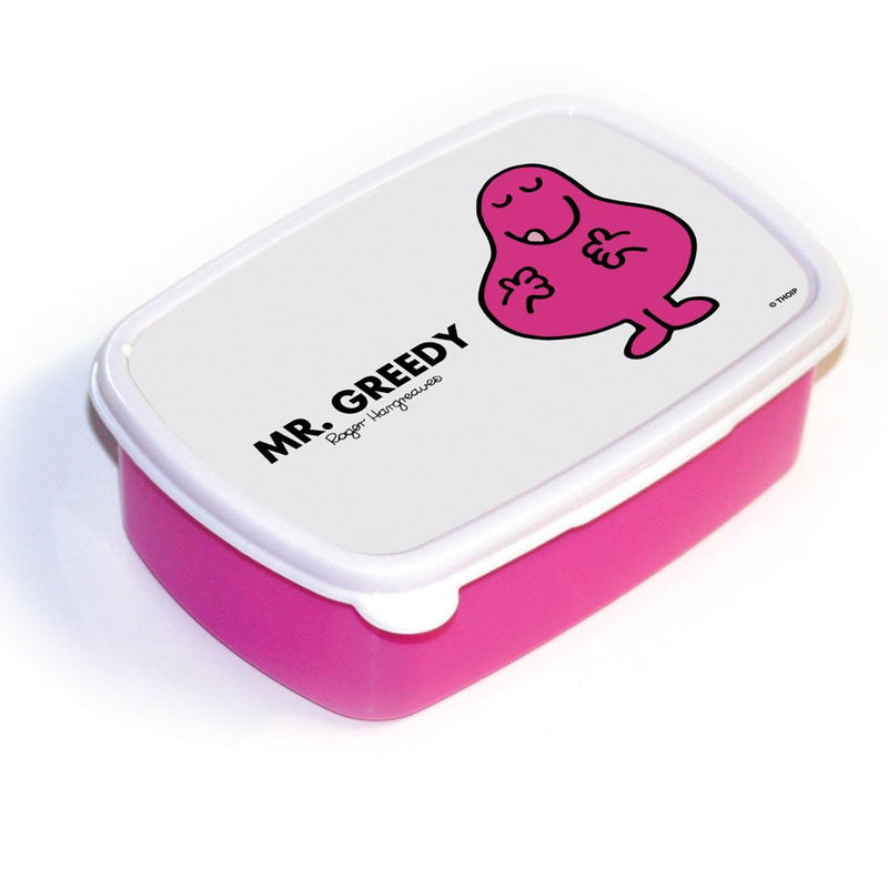 Mr. Greedy Lunchbox (Pink)