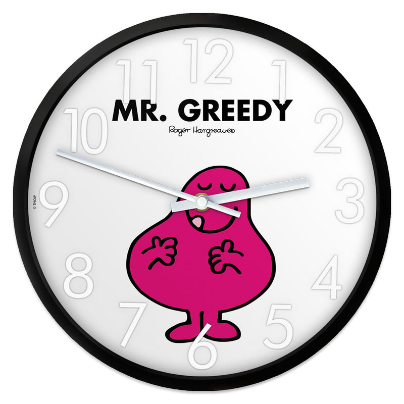 Mr. Greedy Personalised Clock