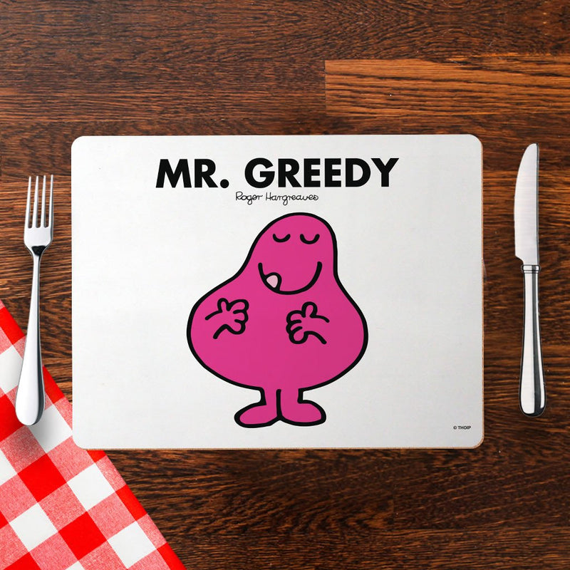Mr. Greedy Cork Placemat (Lifestyle)