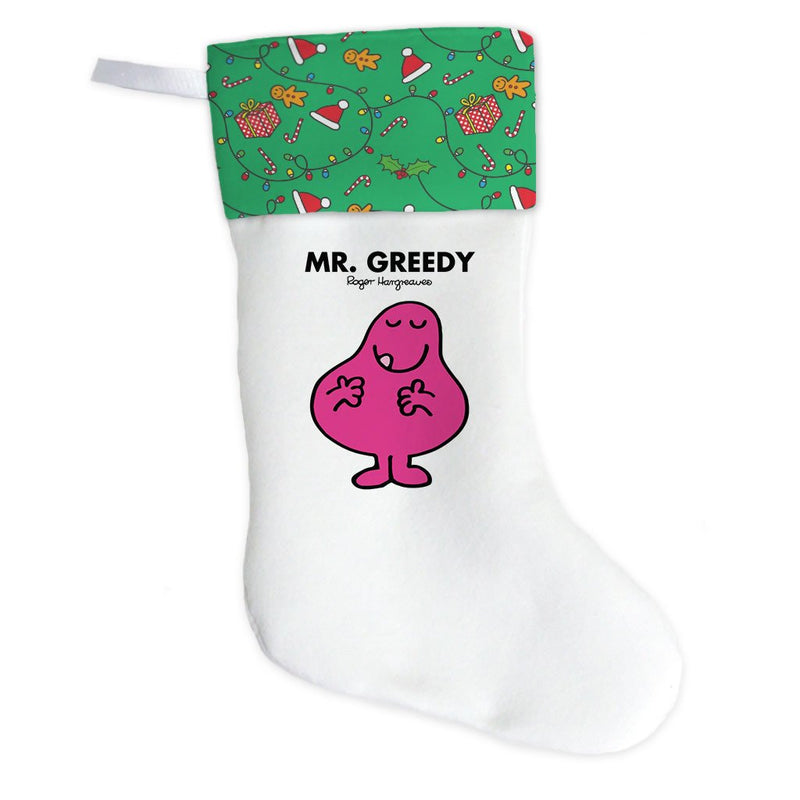 Mr. Greedy Christmas Stocking (Front)