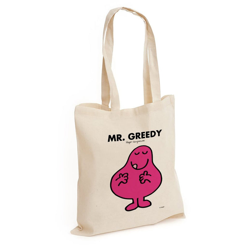 Mr. Greedy Long Handled Tote Bag