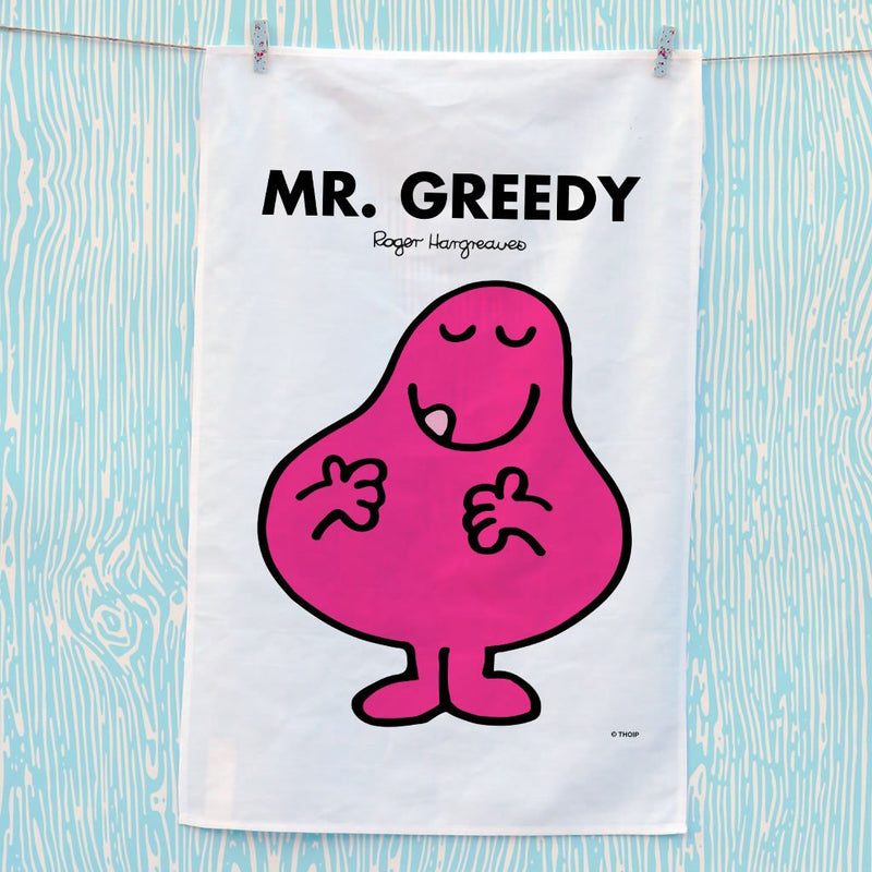 Mr. Greedy Tea Towel (Lifestyle)