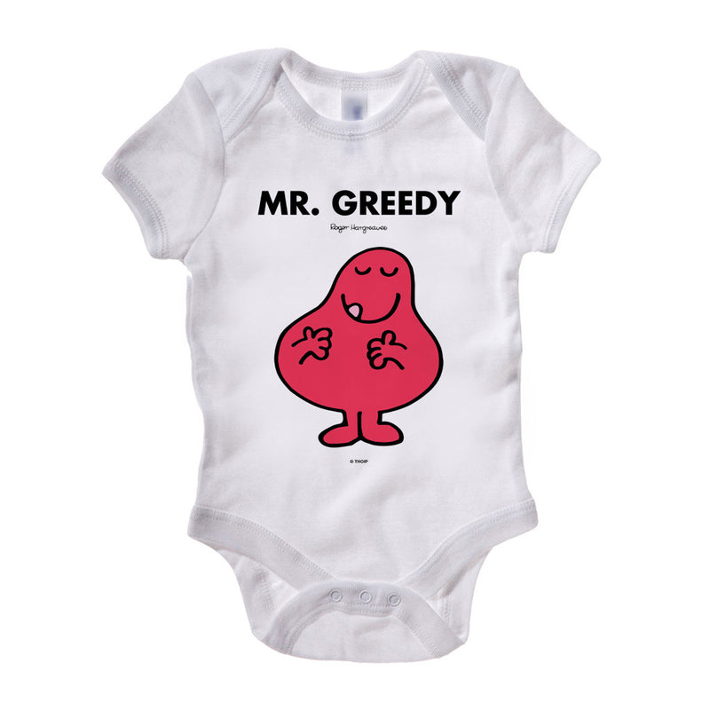 Mr Greedy Baby Grow