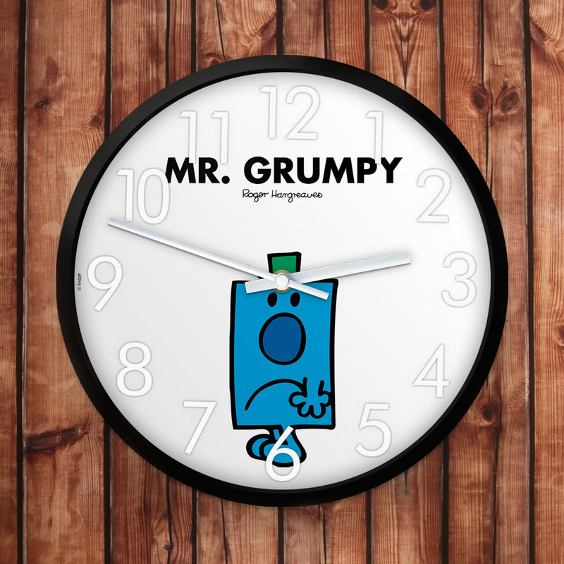 Mr. Grumpy Personalised Clock (Lifestyle)